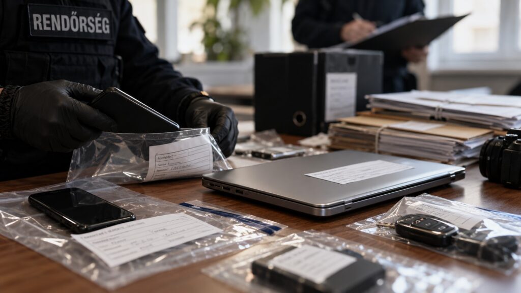 Lefoglalás a büntetőeljárásban – elektronikus eszközök és iratok